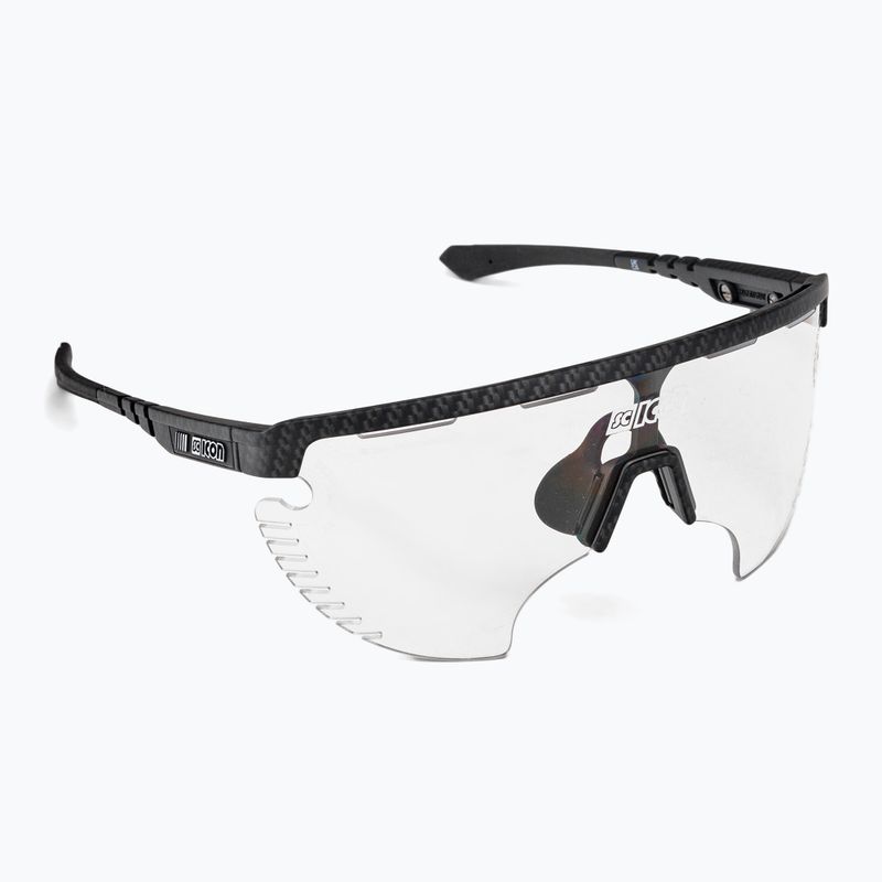 SCICON Aerowing Lamon uhlíkové matné/scnpp fotokromatické strieborné slnečné okuliare EY30011200