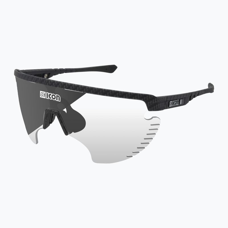 SCICON Aerowing Lamon uhlíkové matné/scnpp fotokromatické strieborné slnečné okuliare EY30011200 2