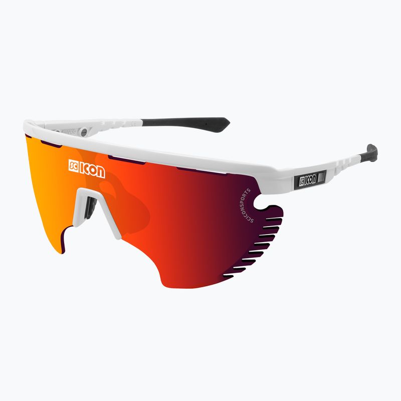 SCICON Aerowing Lamon white gloss/scnpp multimirror red cyklistické okuliare EY30060800 2