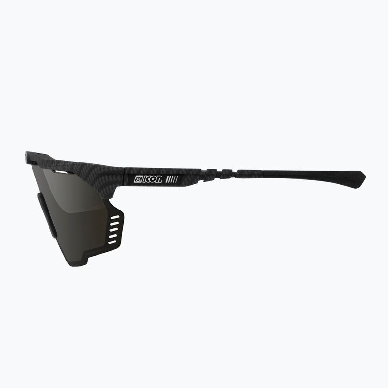 SCICON Aeroshade Kunken carbon matt/scnpp multimirror silver slnečné okuliare EY31081200 3