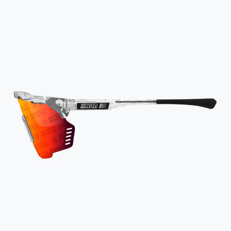 SCICON Aeroshade Kunken crystal gloss/scnpp monogram multimirror red cyklistické okuliare EY31130700 4