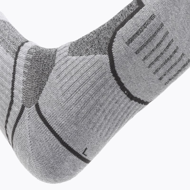 Mico Medium Weight Extra Dry Trek Crew grey CA358 trekingové ponožky 3