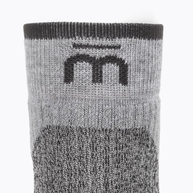 Mico Medium Weight Extra Dry Trek Crew grey CA358 trekingové ponožky 4