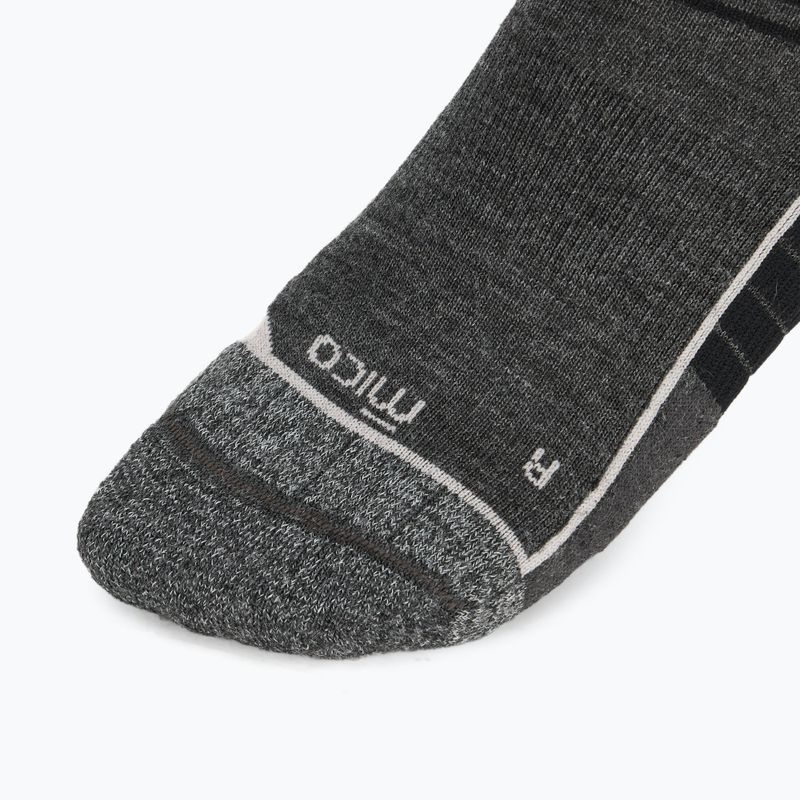 Lyžiarske ponožky Mico Medium Weight Superthermo Natural Marino Ski anthracite melange 3