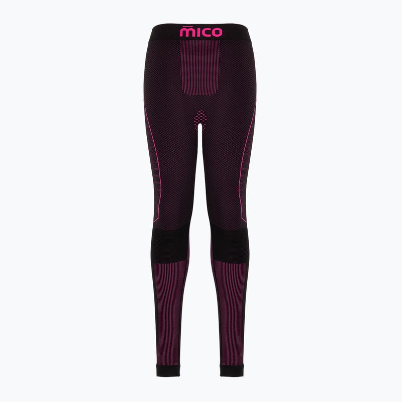 Detské termoprádlo Mico Extra Dry Kit čierno-ružové BX2826 8