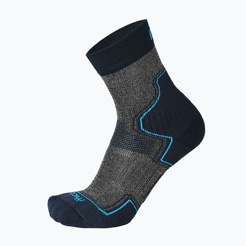 Mico Light Weight Extra Dry Hike Crew navy blue trekingové ponožky CA369
