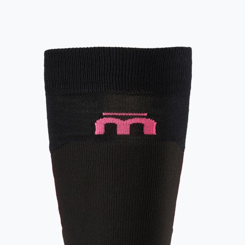 Lyžiarske ponožky Mico Medium Weight Warm Control Ski black fuchsia fluo 3
