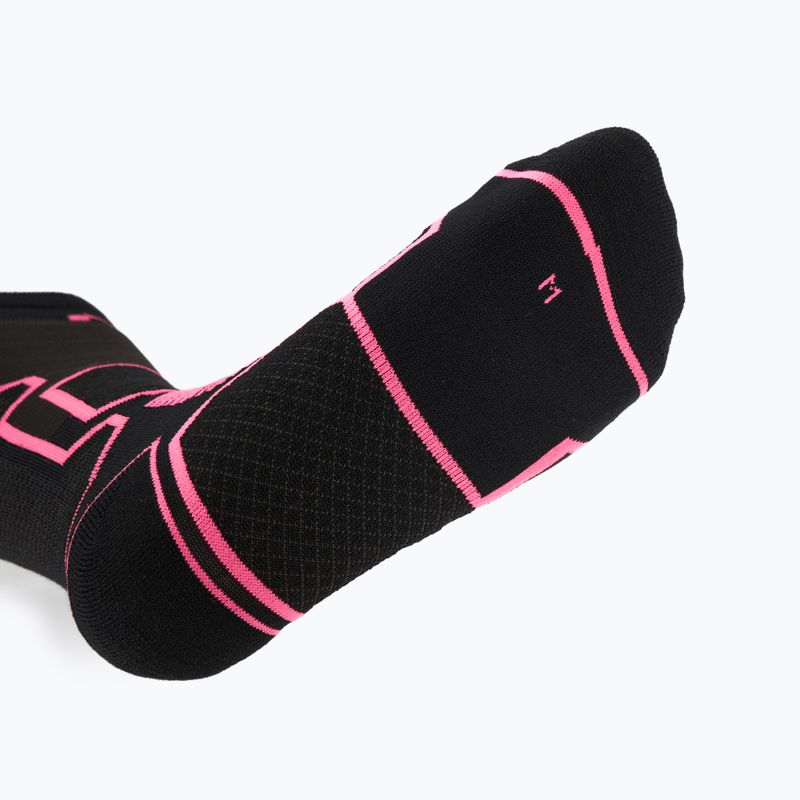 Lyžiarske ponožky Mico Medium Weight Warm Control Ski black fuchsia fluo 4