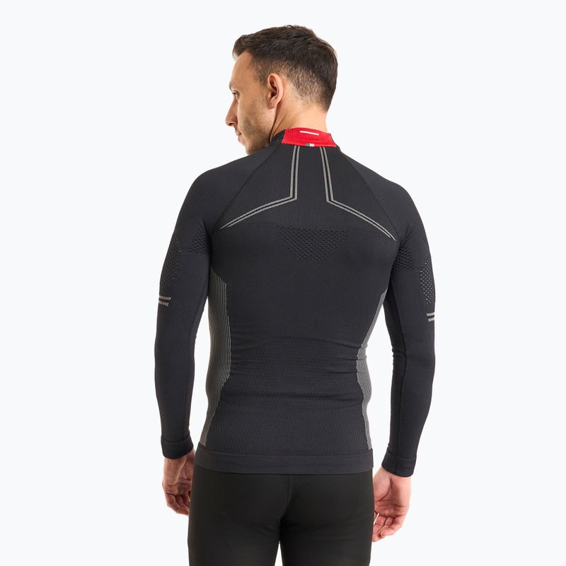 Pánske termotričko Mico M1 Mock Neck čierne IN721 2