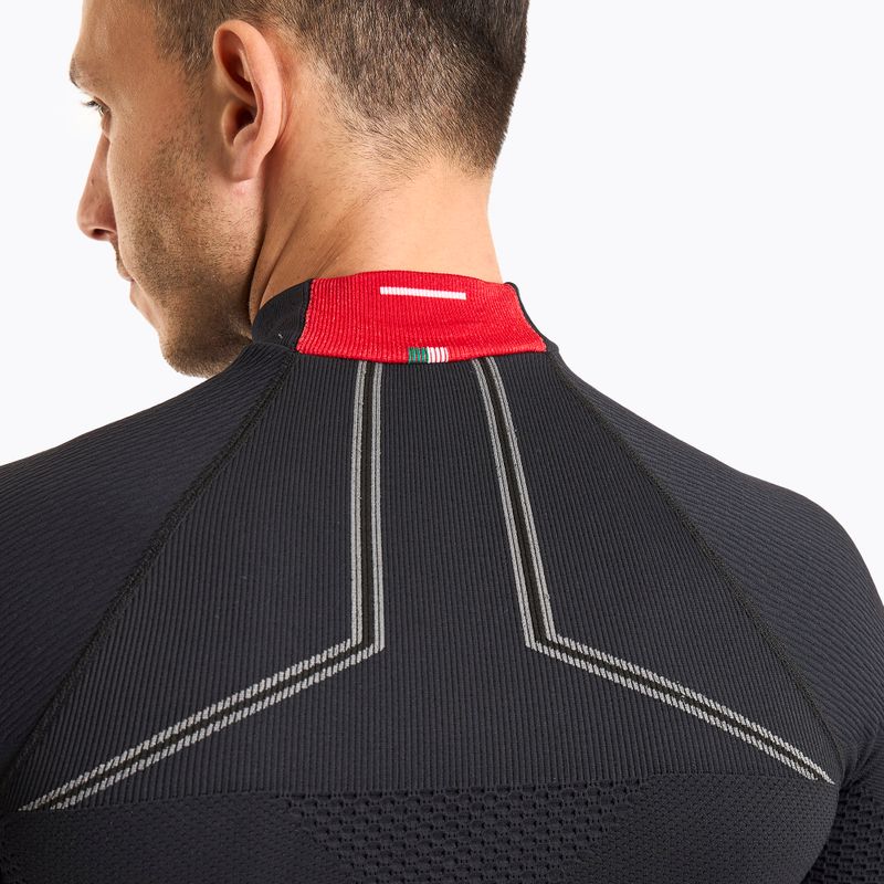 Pánska termoakčná mikina Mico M1 Mock Neck nero 4
