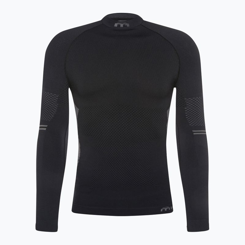 Pánske termotričko Mico M1 Mock Neck čierne IN721 6