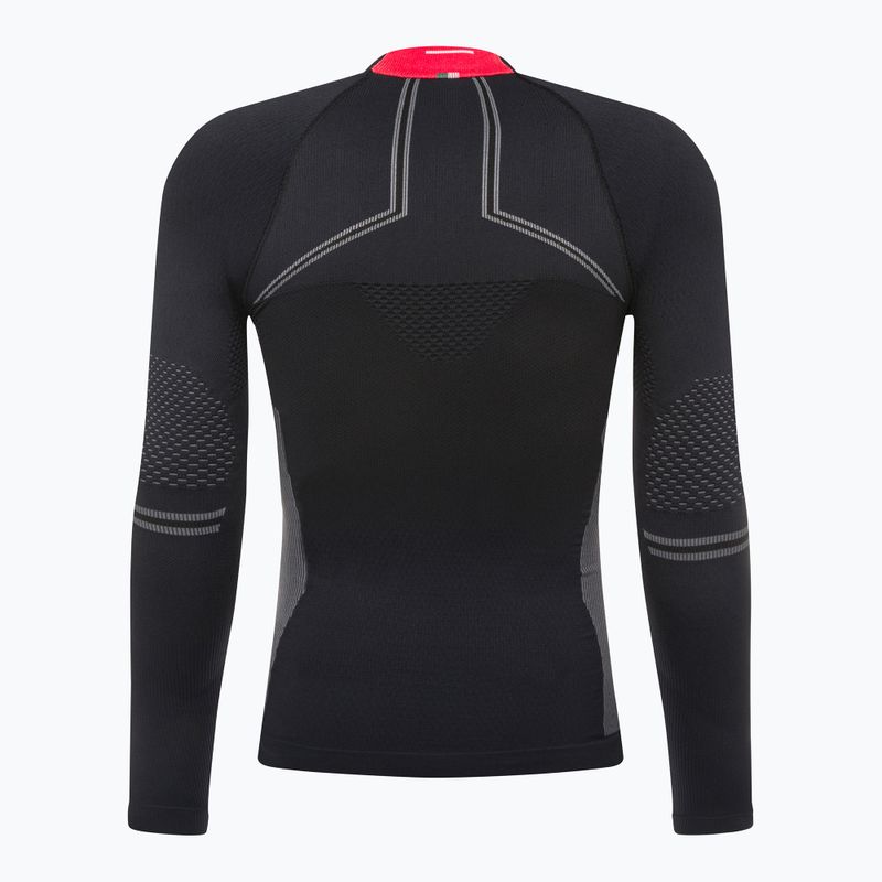Pánske termotričko Mico M1 Mock Neck čierne IN721 7