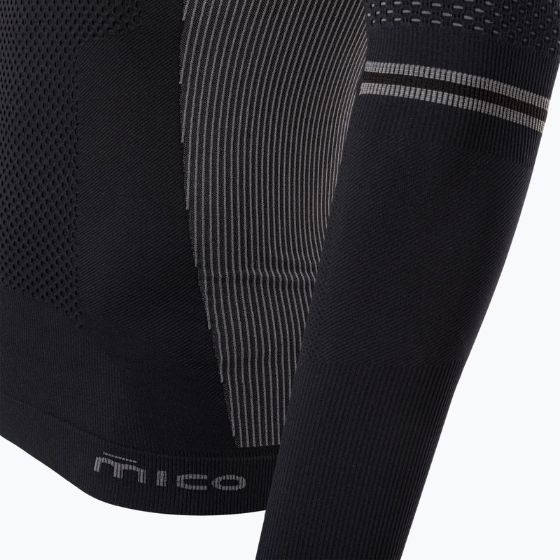 Pánske termotričko Mico M1 Mock Neck čierne IN721 8