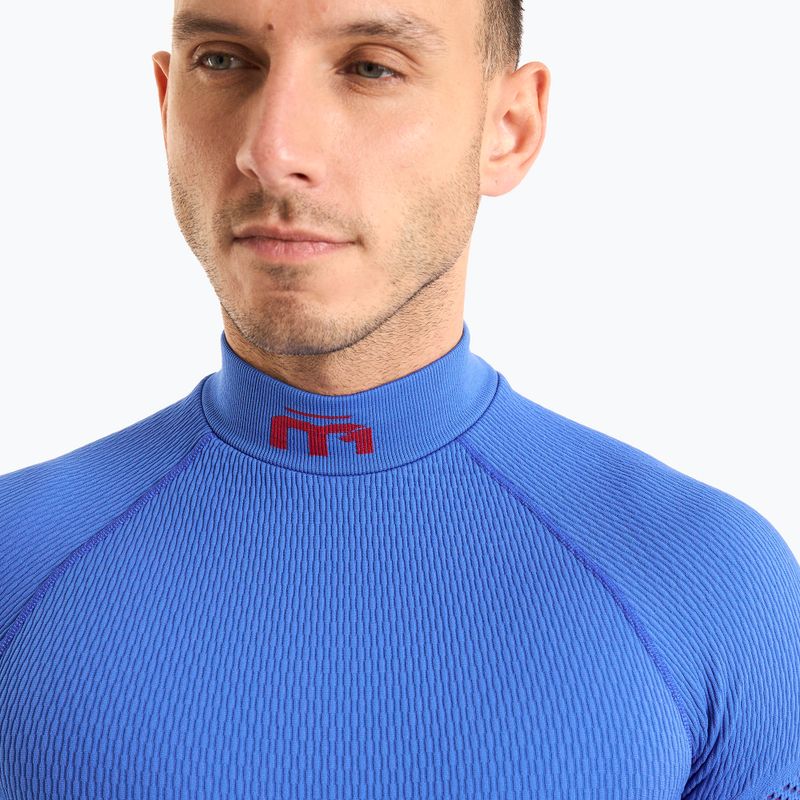 Pánske termotričko Mico M1 Mock Neck tmavomodré IN721 3