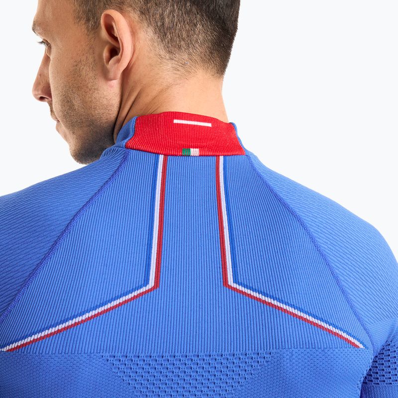 Pánska termoakčná mikina Mico M1 Mock Neck cobalto 4