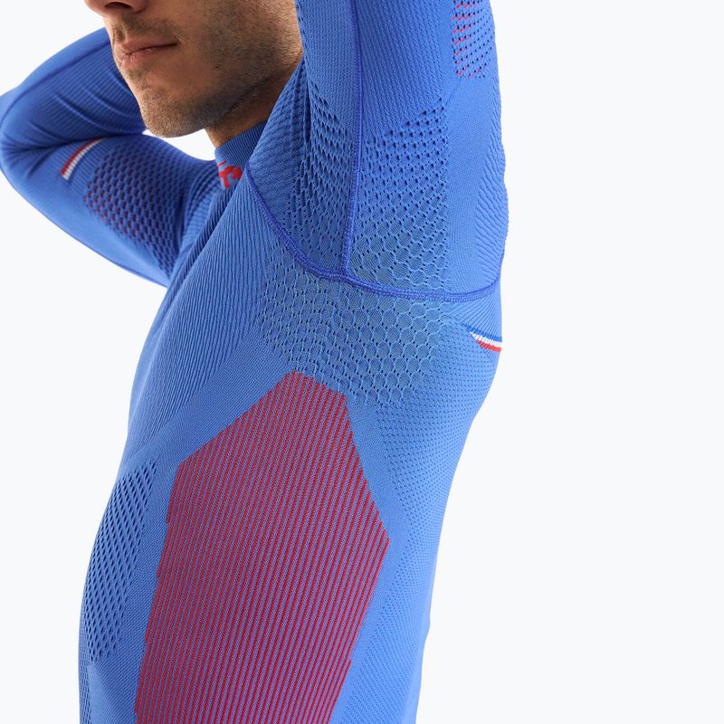 Pánska termoakčná mikina Mico M1 Mock Neck cobalto 6