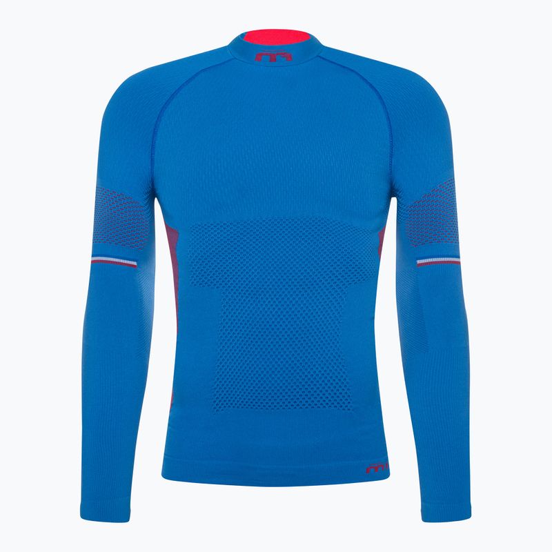 Pánska termoakčná mikina Mico M1 Mock Neck cobalto 7