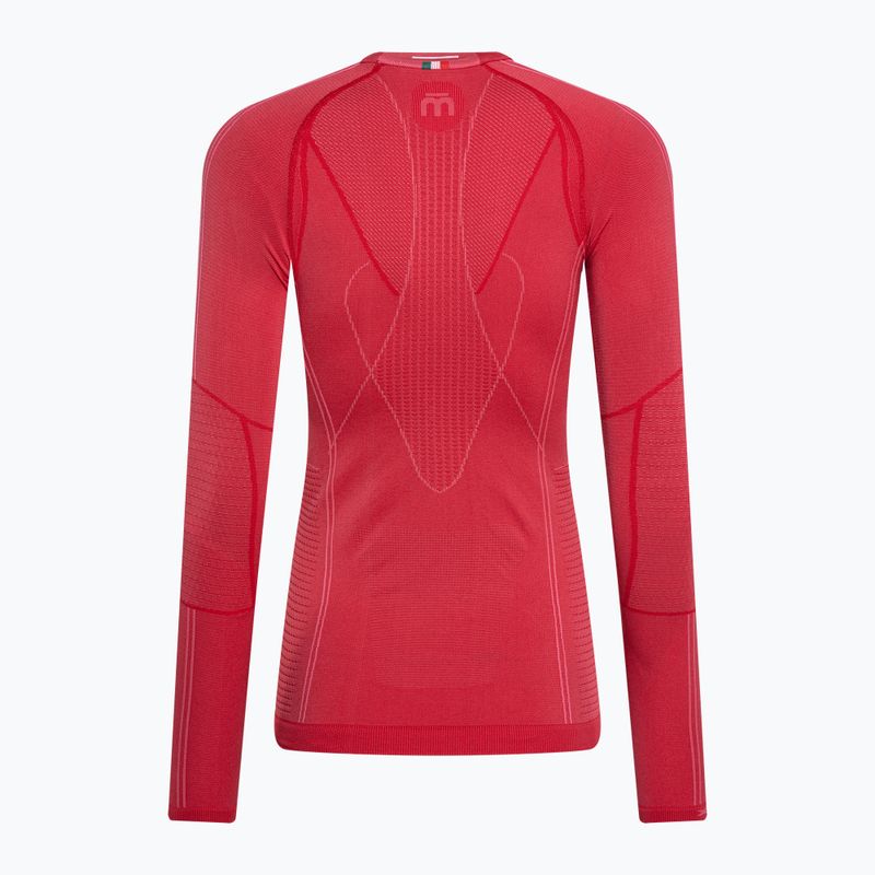 Dámska termoakčná mikina Mico Odor Zero Round Neck fresia 6