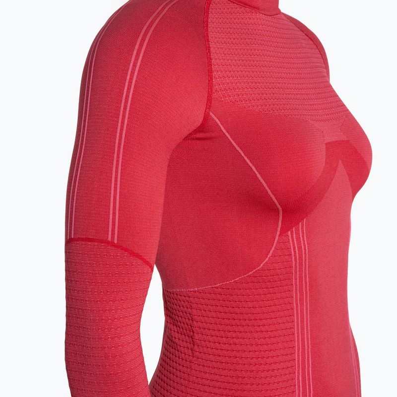 Dámska termoakčná mikina Mico Odor Zero Round Neck fresia 7