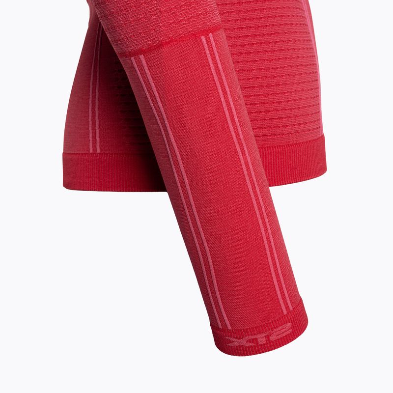 Dámska termoakčná mikina Mico Odor Zero Round Neck fresia 8