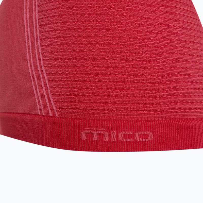 Dámska termoakčná mikina Mico Odor Zero Round Neck fresia 10