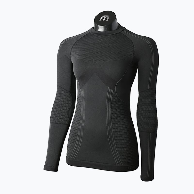 Dámske termotričko Mico Odor Zero Round Neck čierne IN1455