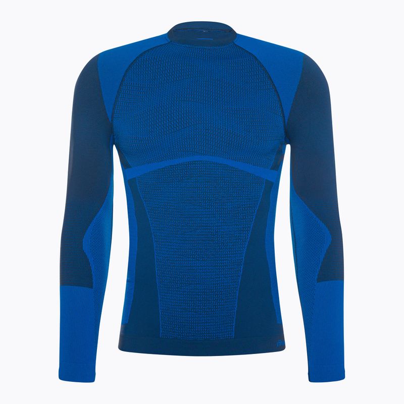 Pánska termoakčná mikina Mico Warm Control Round Neck piombo 5