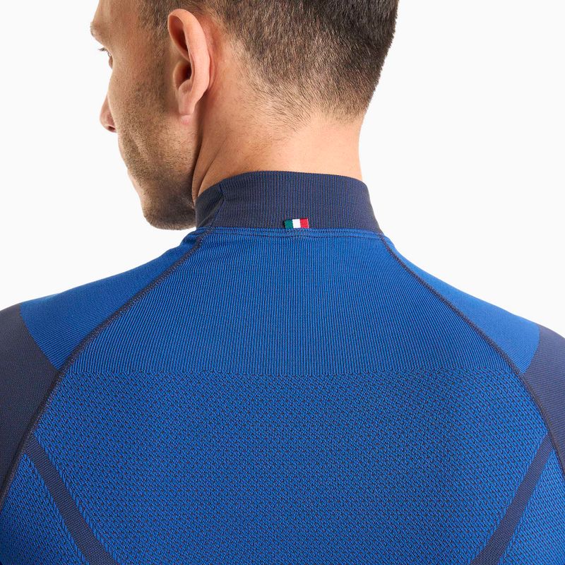 Pánska termoakčná mikina Mico Warm Control Mock Neck piombo 4