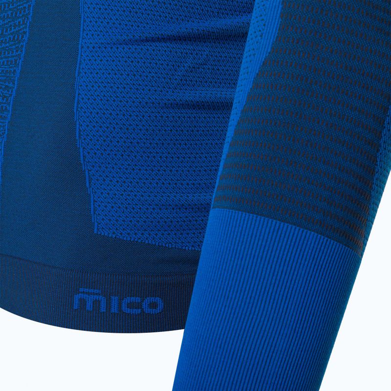 Pánska termoakčná mikina Mico Warm Control Mock Neck piombo 8