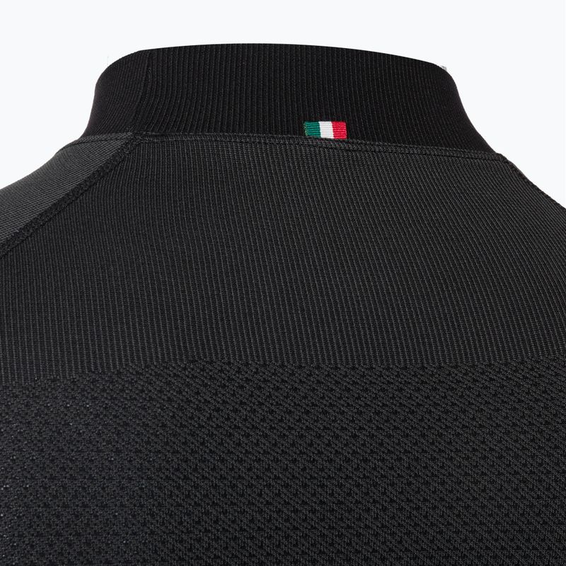 Pánska termoakčná mikina Mico Warm Control Mock Neck nero 9