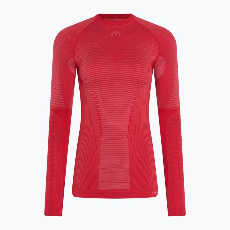 Dámska termoakčná mikina Mico Warm Control Round Neck fragola 6