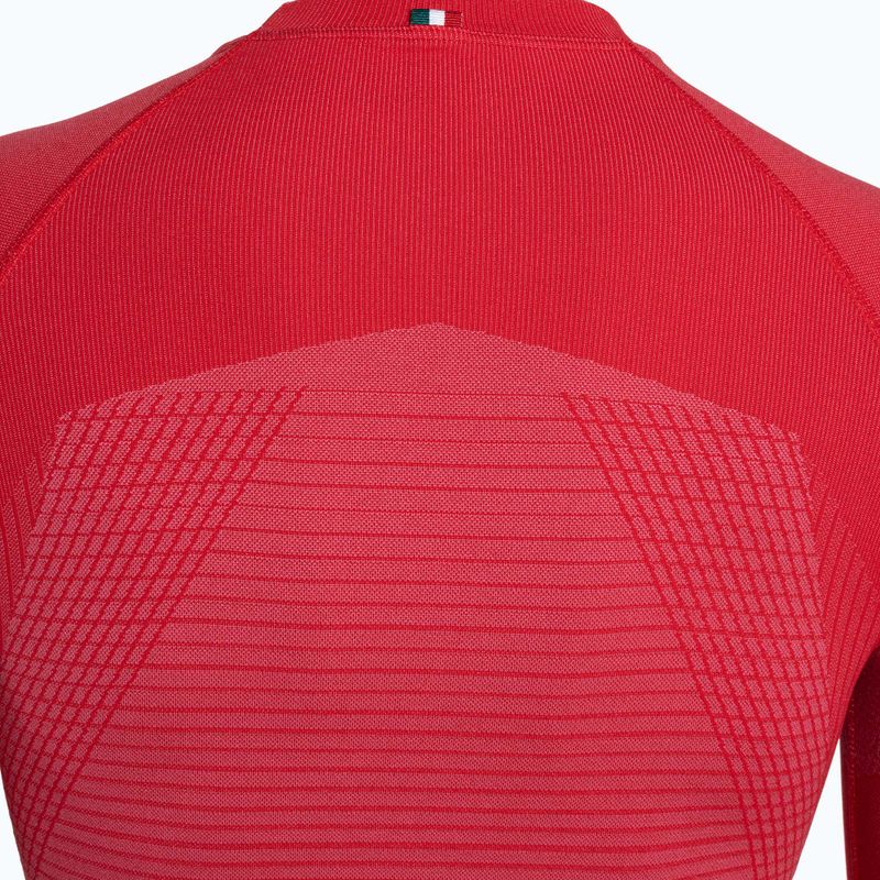 Dámska termoakčná mikina Mico Warm Control Round Neck fragola 10