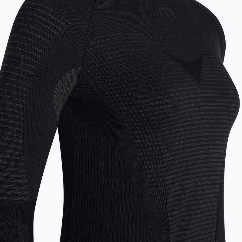 Dámska termoakčná mikina Mico Warm Control Round Neck nero 7