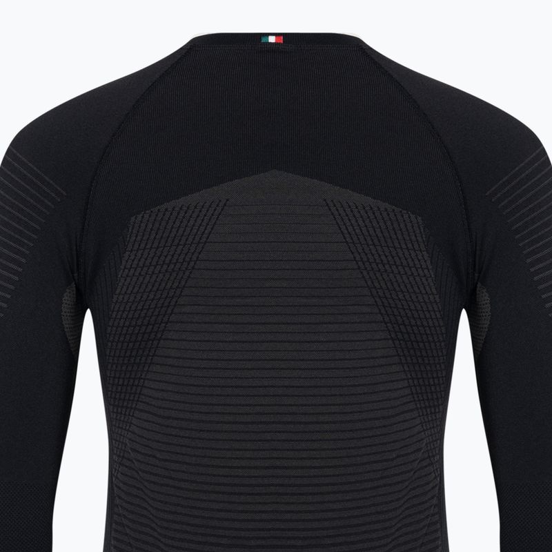 Dámska termoakčná mikina Mico Warm Control Round Neck nero 9