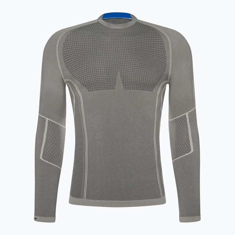 Pánska termoakčná mikina Mico Odor Zero Round Neck grigio 6