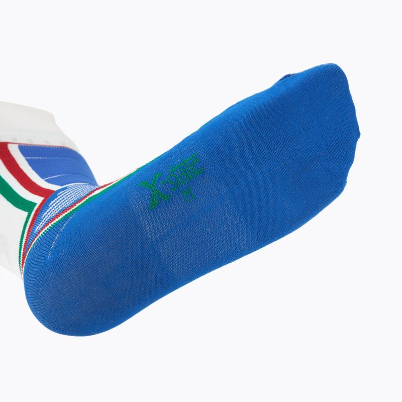 Lyžiarske ponožky Mico Light Weight Odor Zero X-Static Ski white 4