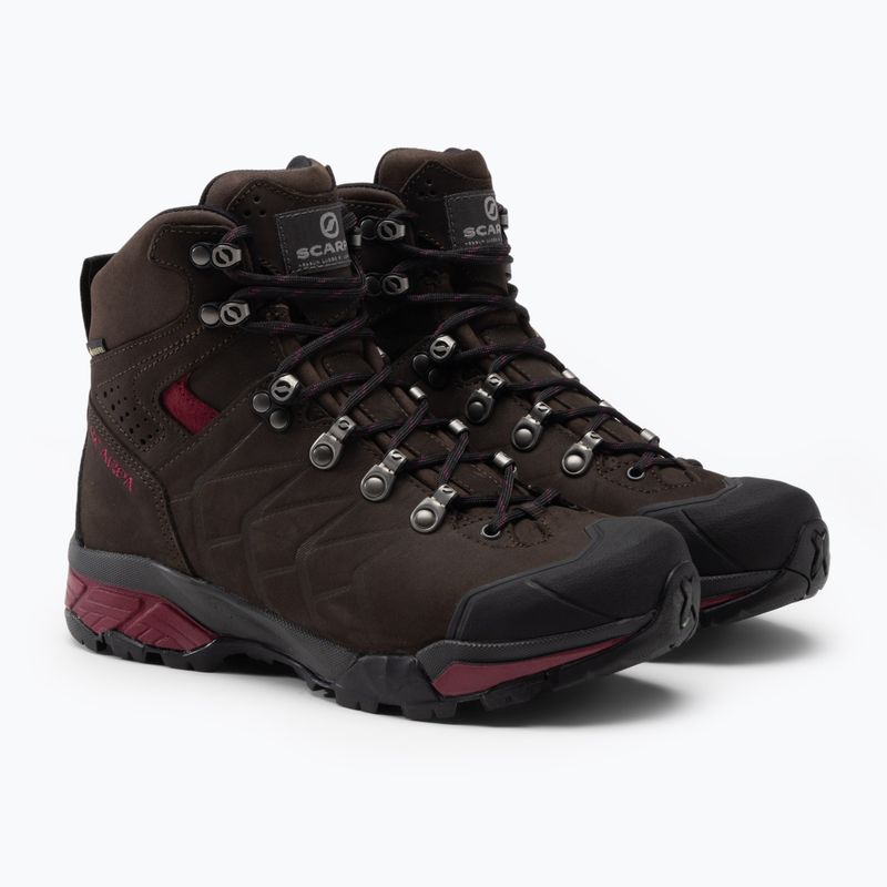 Dámske trekové topánky SCARPA ZG Pro GTX brown 67070-202 5