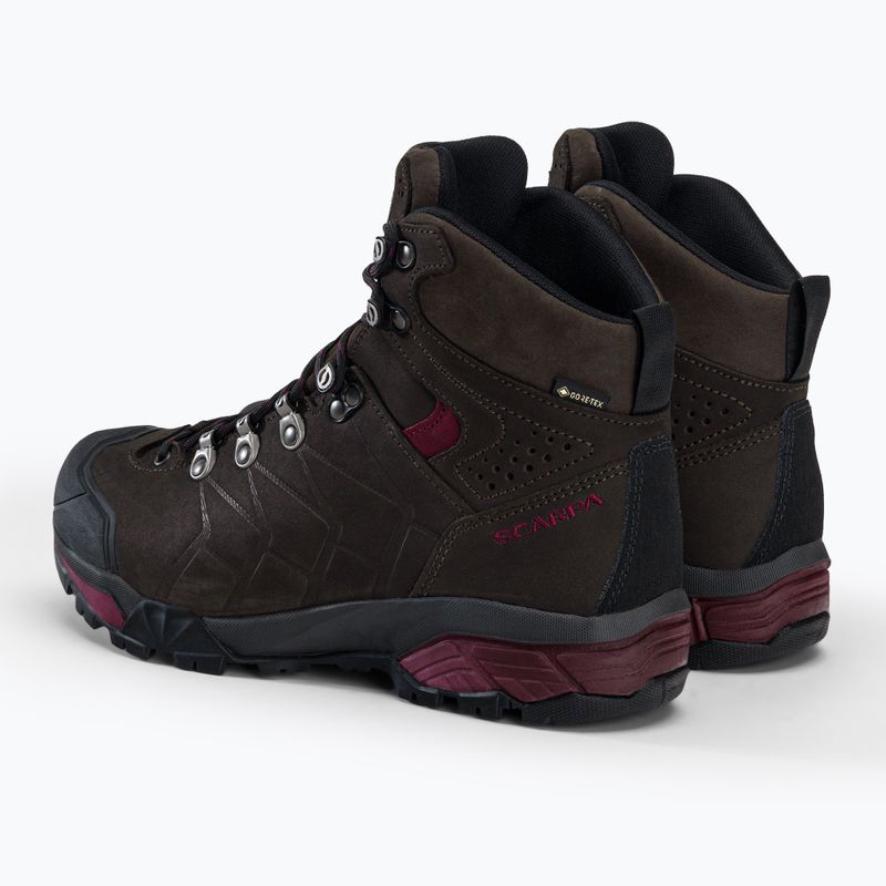 Dámske trekové topánky SCARPA ZG Pro GTX brown 67070-202/2 3