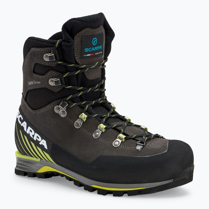 Pánske vysokohorské topánky SCARPA Manta Tech GTX shark/lime