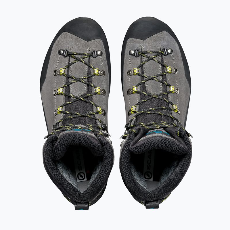 Pánske trekingové topánky SCARPA Manta Tech Gtx shark/lime 6