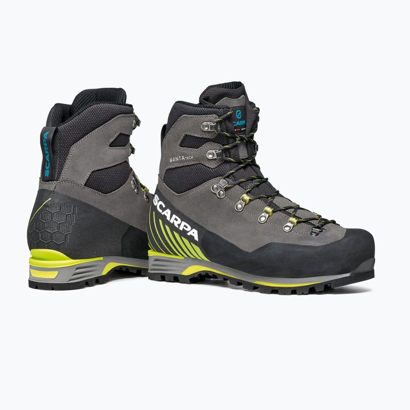 Pánske trekingové topánky SCARPA Manta Tech Gtx shark/lime 7