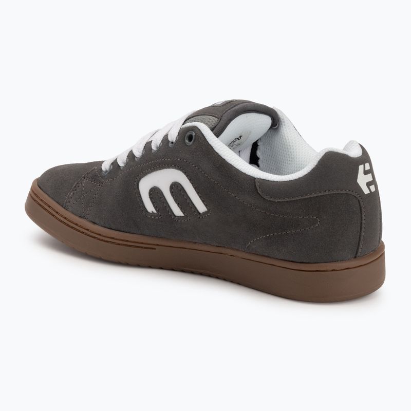 Etnies Callicut grey/white/gum pánske topánky 3