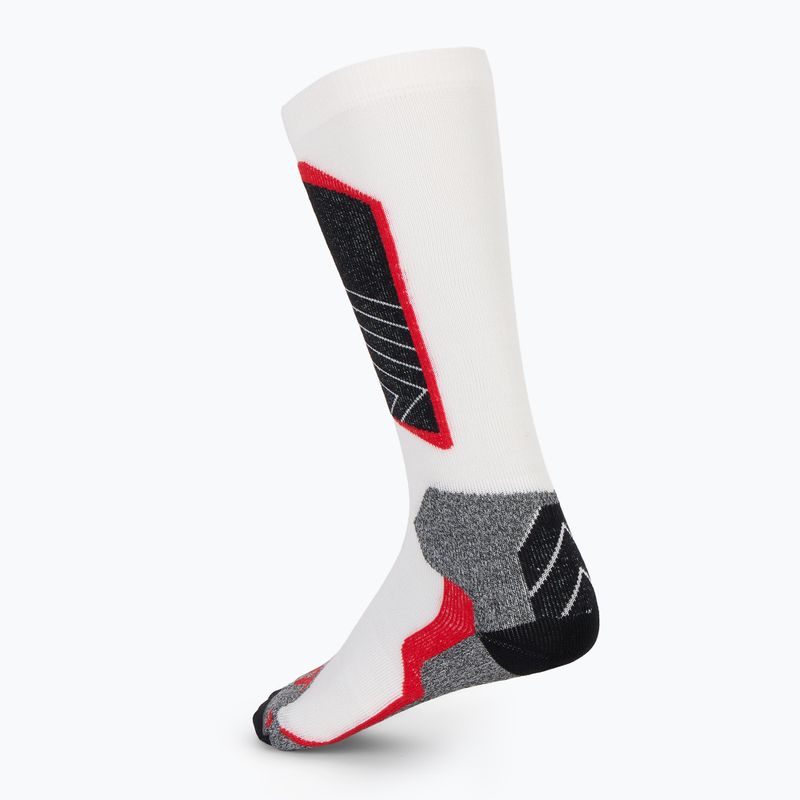 Detské lyžiarske ponožky Nordica Tech Junior white/black/red