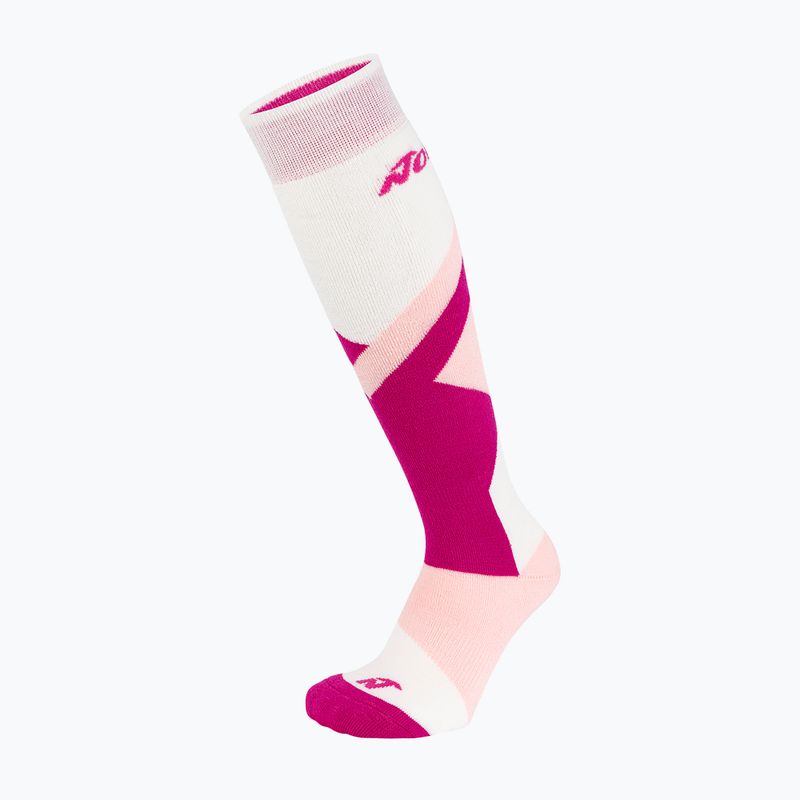 Detské lyžiarske ponožky Nordica Multisports Zimné  2 páry fuxia/ rose/ white 8