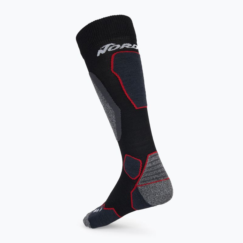 Pánske lyžiarske ponožky Nordica High Performance 3.0 black/red/anthracite 2