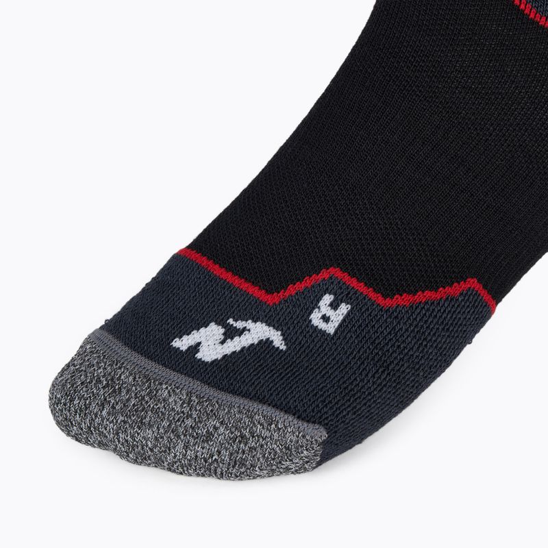 Pánske lyžiarske ponožky Nordica High Performance 3.0 black/red/anthracite 3