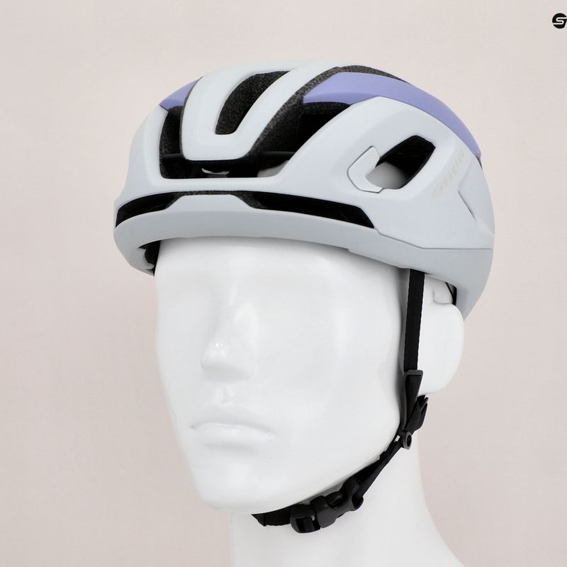 Cyklistická prilba Oakley Aro5 Race Eu sivo-fialová FOS901302 13