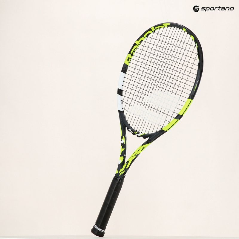 Tenisová raketa Babolat Boost Aero šedo-žltá 121242 11