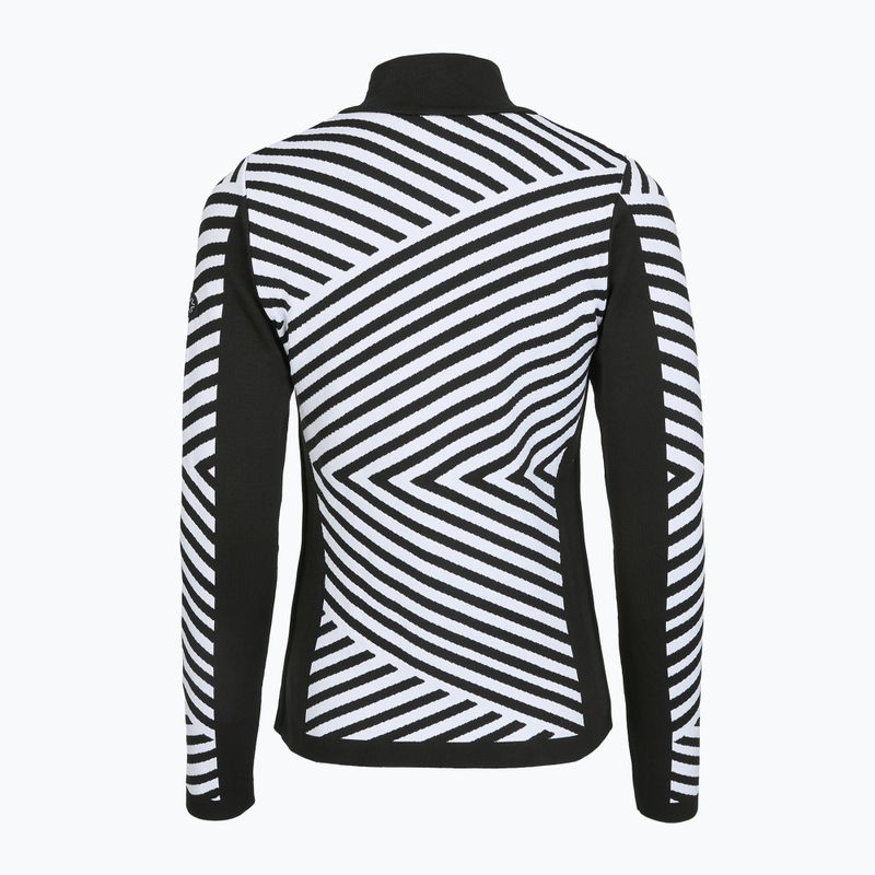 Dámska termo mikina Newland Coral Full Zip black/white 2