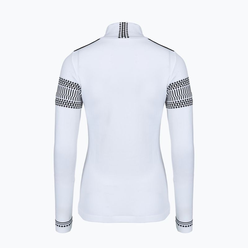 Dámska termo mikina Newland Danica white/black 2
